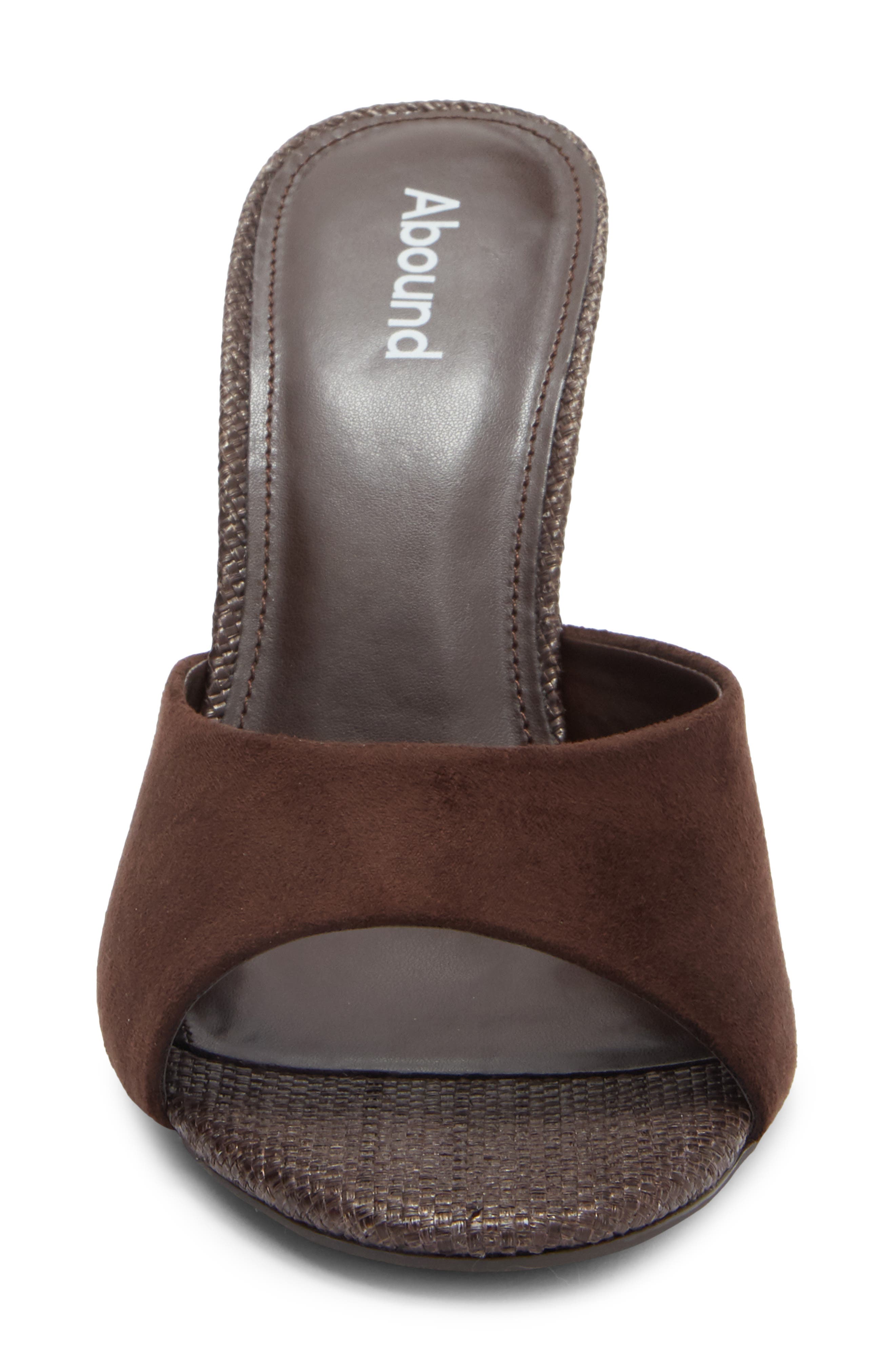Abound Paz Stiletto Sandal, Alternate, color, Brown Chocolate