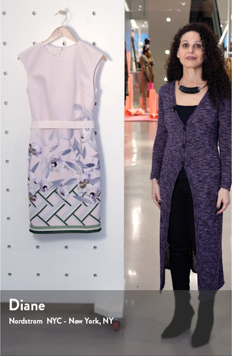 Hailey Everglade Body-Con Dress, sales video thumbnail