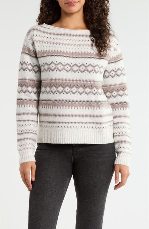 Fair Isle Crewneck Sweater