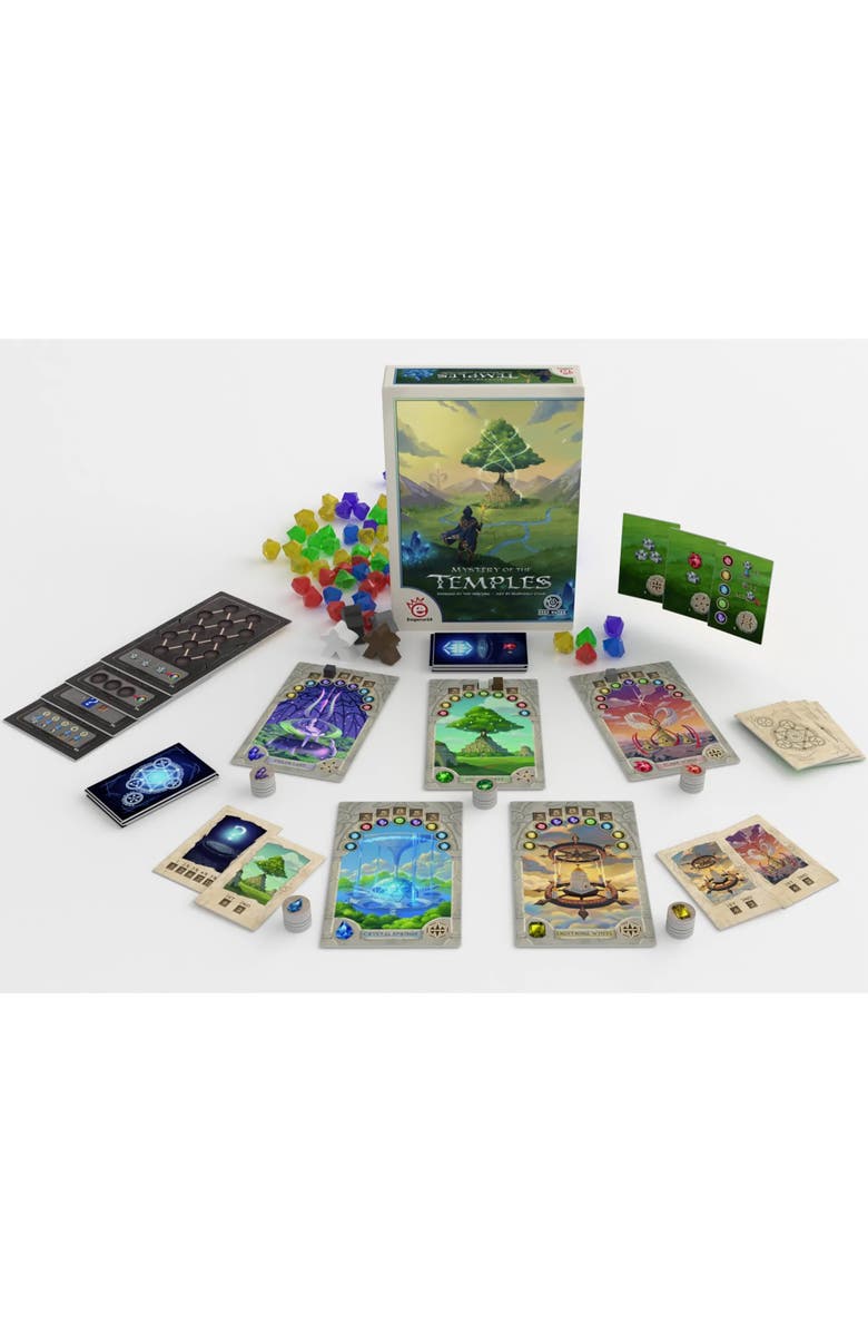 Ox Eye Media Inc. Mystery Of The Temples Curse Breaking Game, Deep Water Games, Ages 10+, Alternate, color, Multicolored