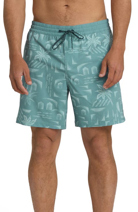 Good Times Layback Swim Trunks