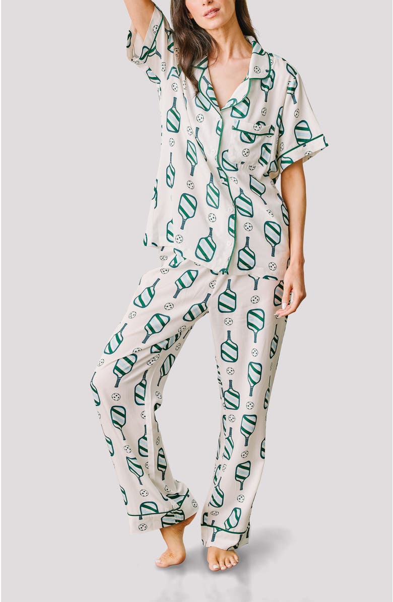 Katie Kime Pickleball Pants Set, Main, color, White