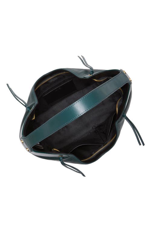 Vince Camuto Ganya Leather Hobo Bag In Blue 01