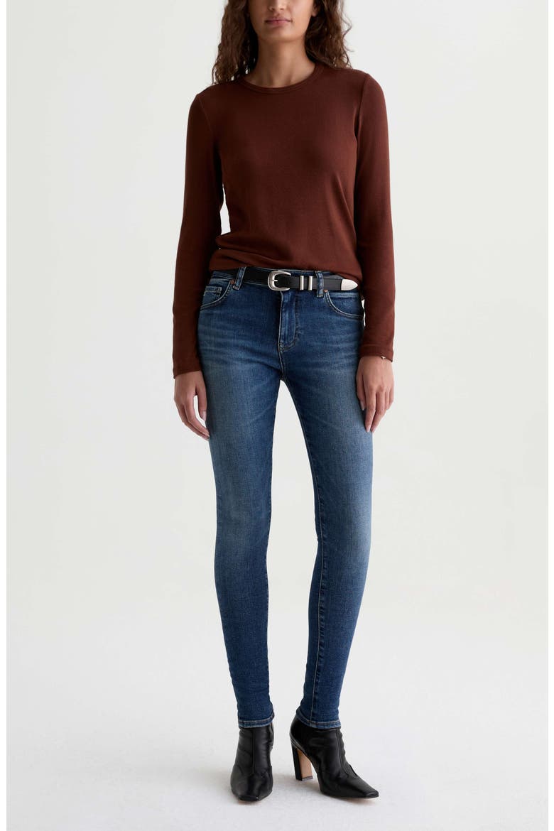 Farrah Mid Rise Bootcut Jeans, Alternate, color, 14 YEARS BLUEGRASS