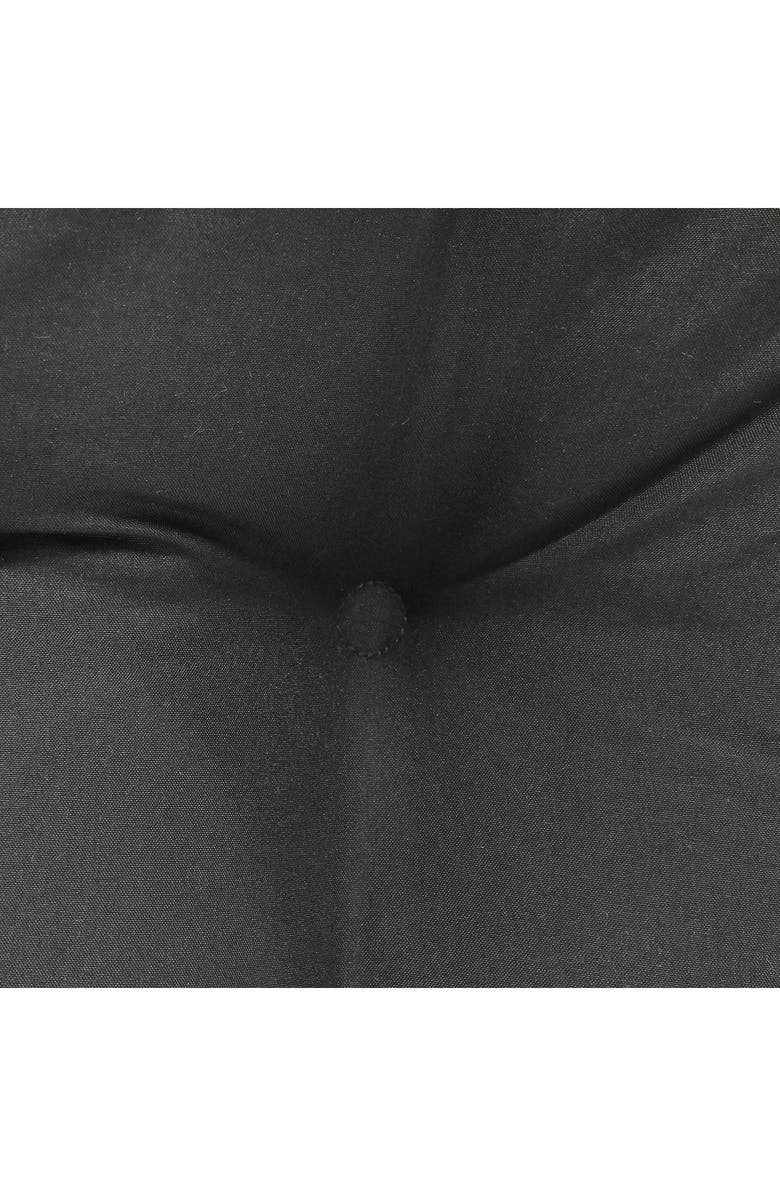 Outdoor Decor by Commonwealth 2-Pack Chair Pads, Alternate, color, Black