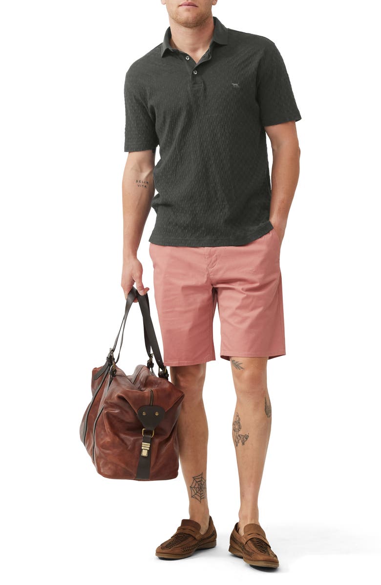 Rodd & Gunn Huntsbury Texture Polo, Alternate, color, Olive