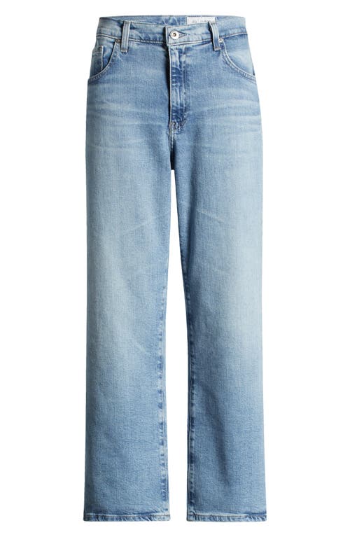 Ag Brinley Mid Rise Crop Straight Leg Jeans In Santa Ynez