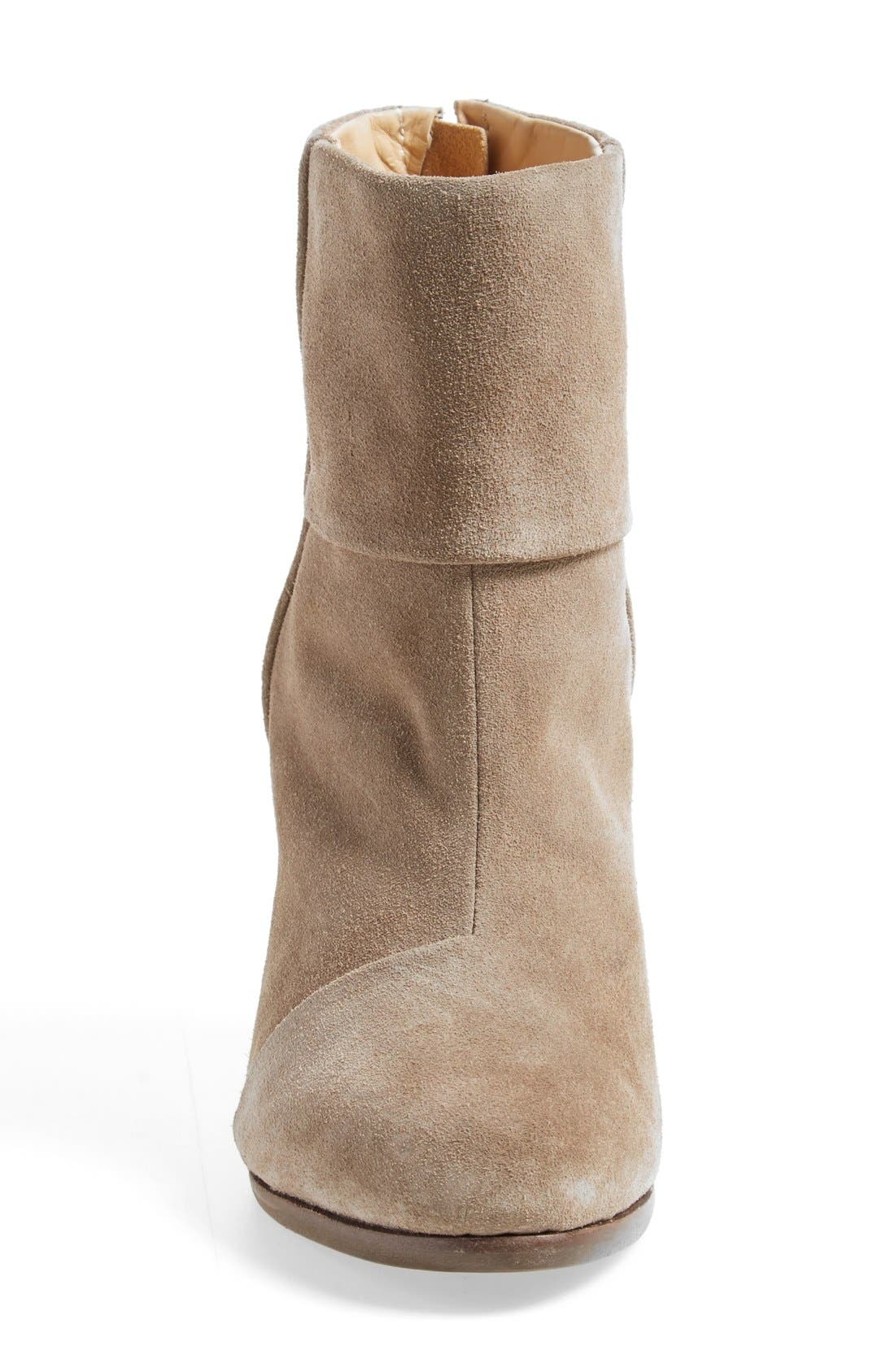 'Newbury' Bootie, Alternate, color, WARM GREY SUEDE