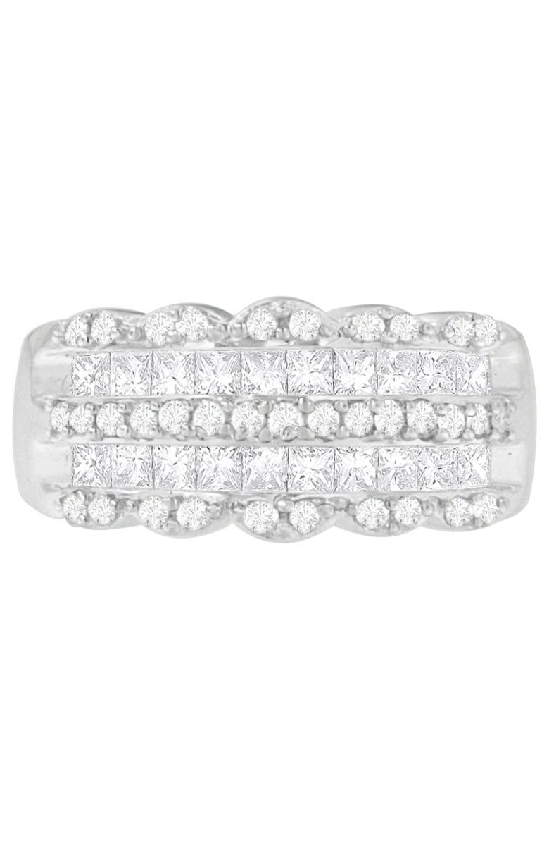 Haus of Brilliance 14K White Gold 1 1/7 Cttw Diamond Ring, Alternate, color, White