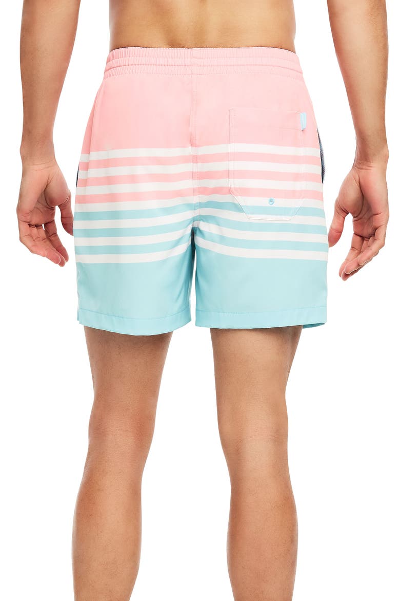 On The Horizons Swim Trunks, Alternate, color, WAIMEA STRIPE