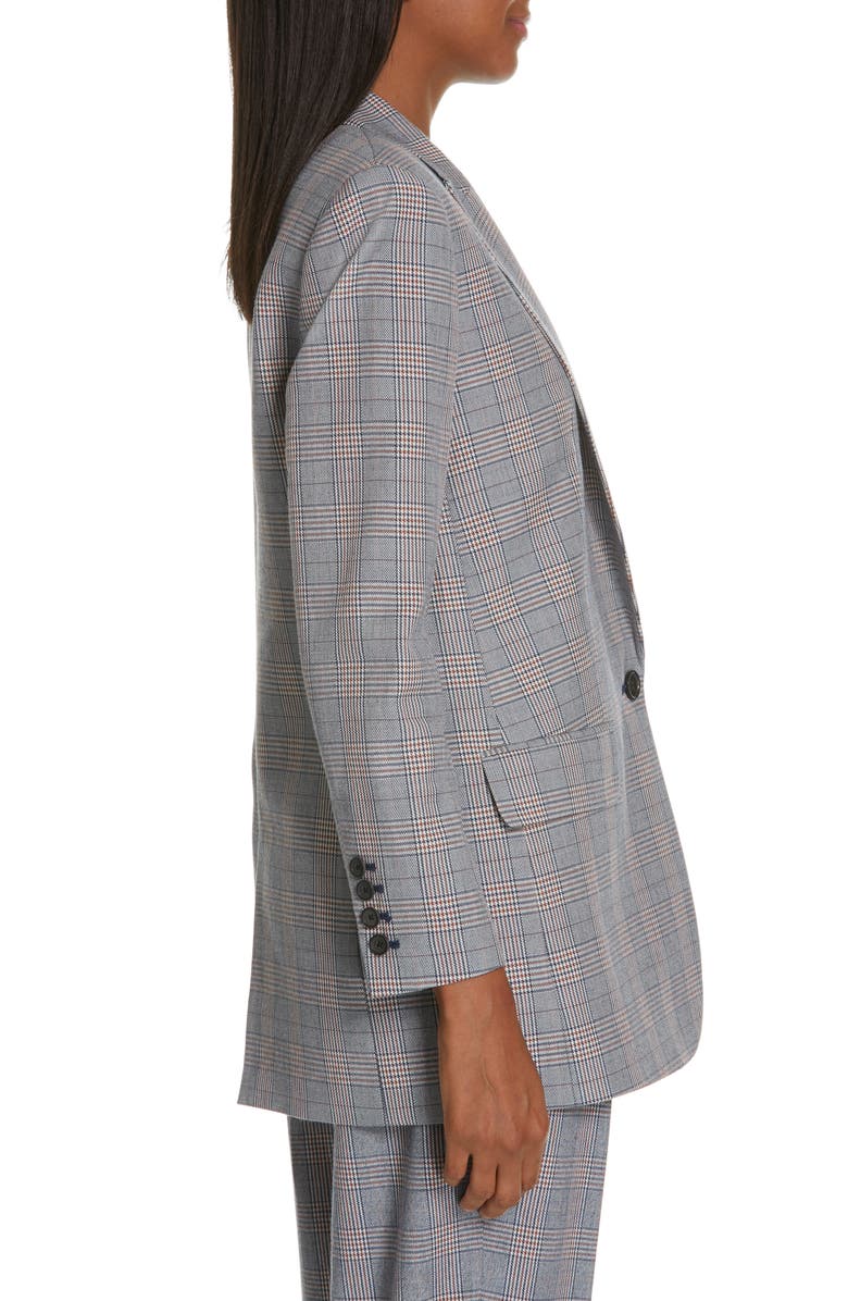 Equipment Jeanne Check Blazer, Alternate, color, 