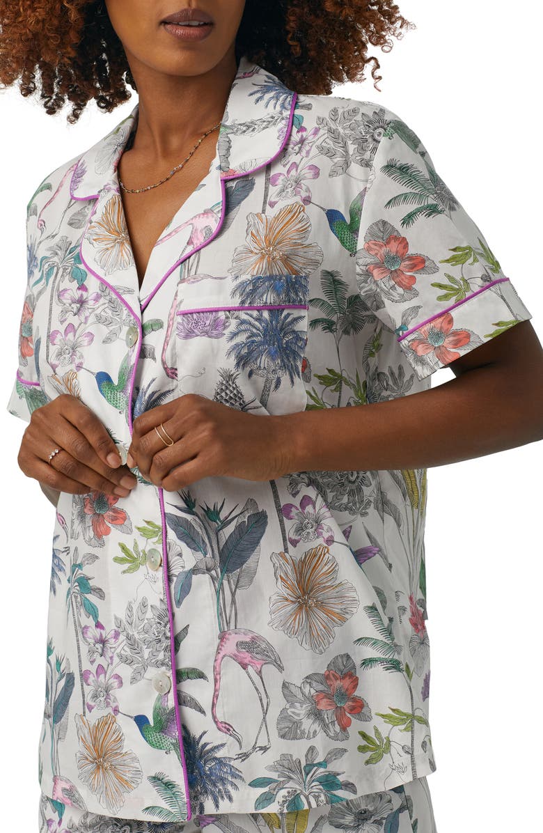 BedHead Pajamas Print Cotton Jersey Short Pajamas, Alternate, color, 