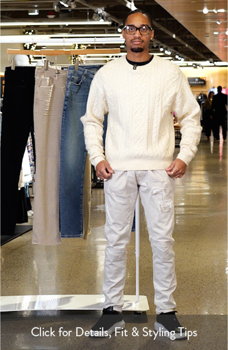 Antique Cable Knit Sweater, sales video thumbnail