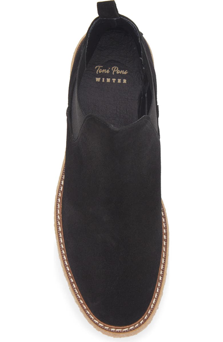 Toni Pons Nantes Chelsea Boot, Alternate, color, Black