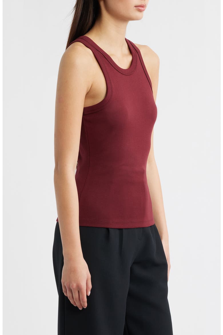 Jude Tank Top, Alternate, color, MERLOT
