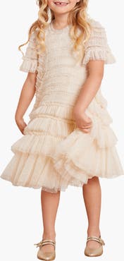 Needle & Thread Valentine Ruffle Detail Dress
