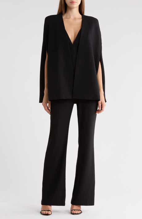 Nova Deep V-Neck Jumpsuit & Cape