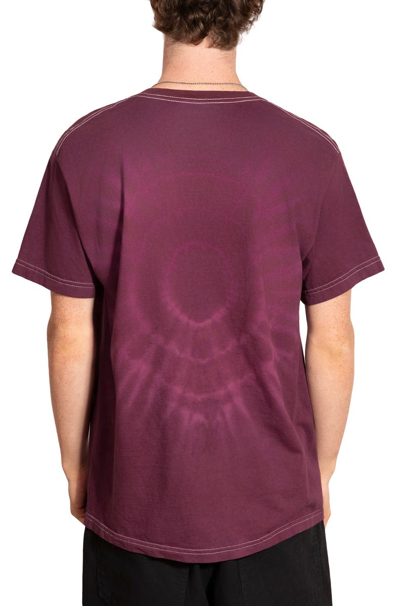 PLEASURES Civilized Cotton Graphic T-Shirt, Alternate, color, Purple Dye