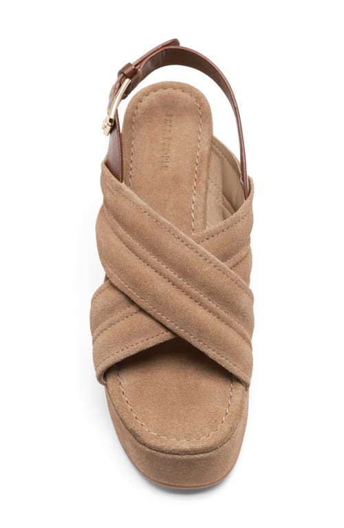 Free People Beach Party Platform Sandal In Brown