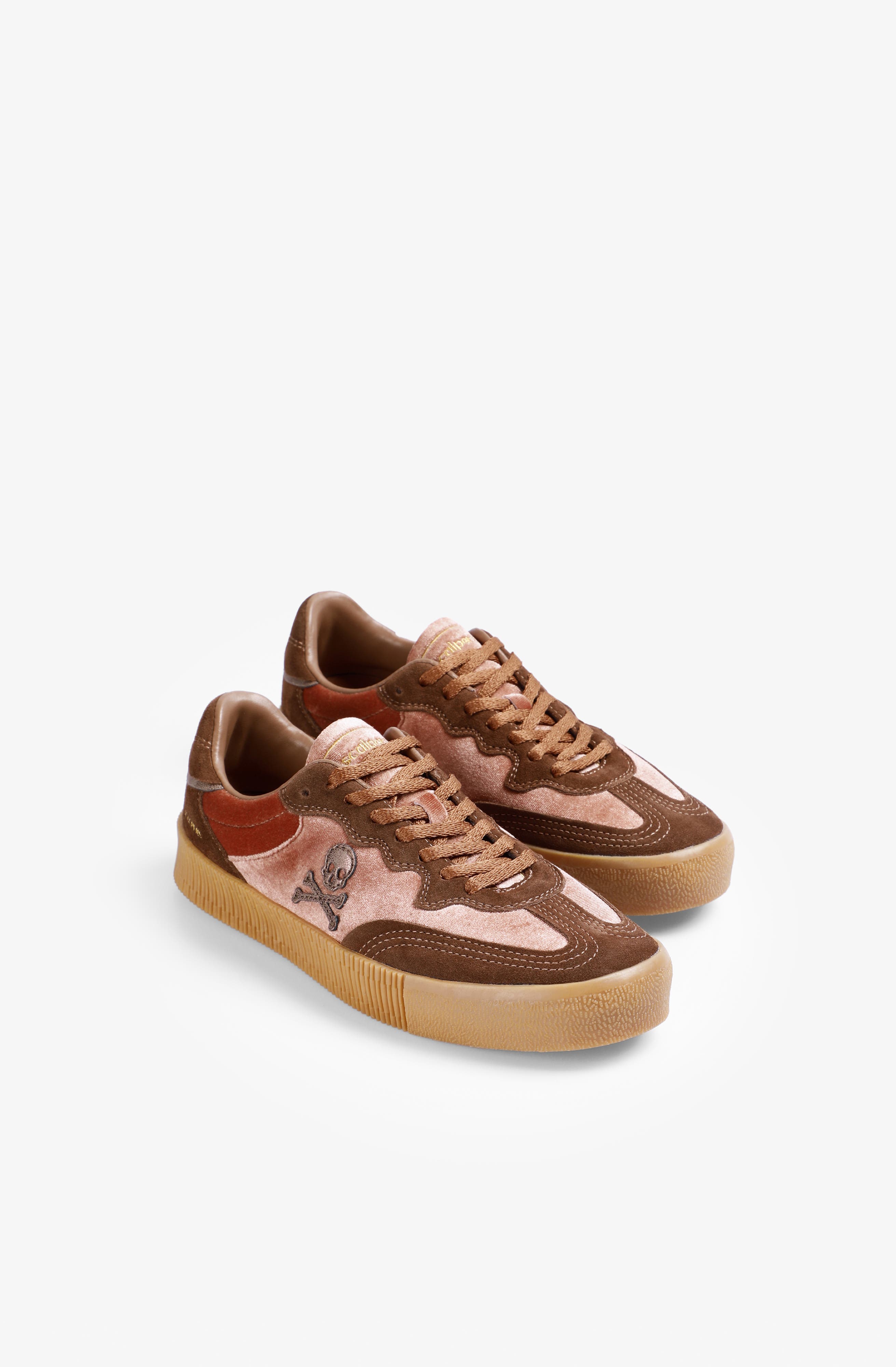Scalpers Gale Sneakers, Alternate, color, Caramel