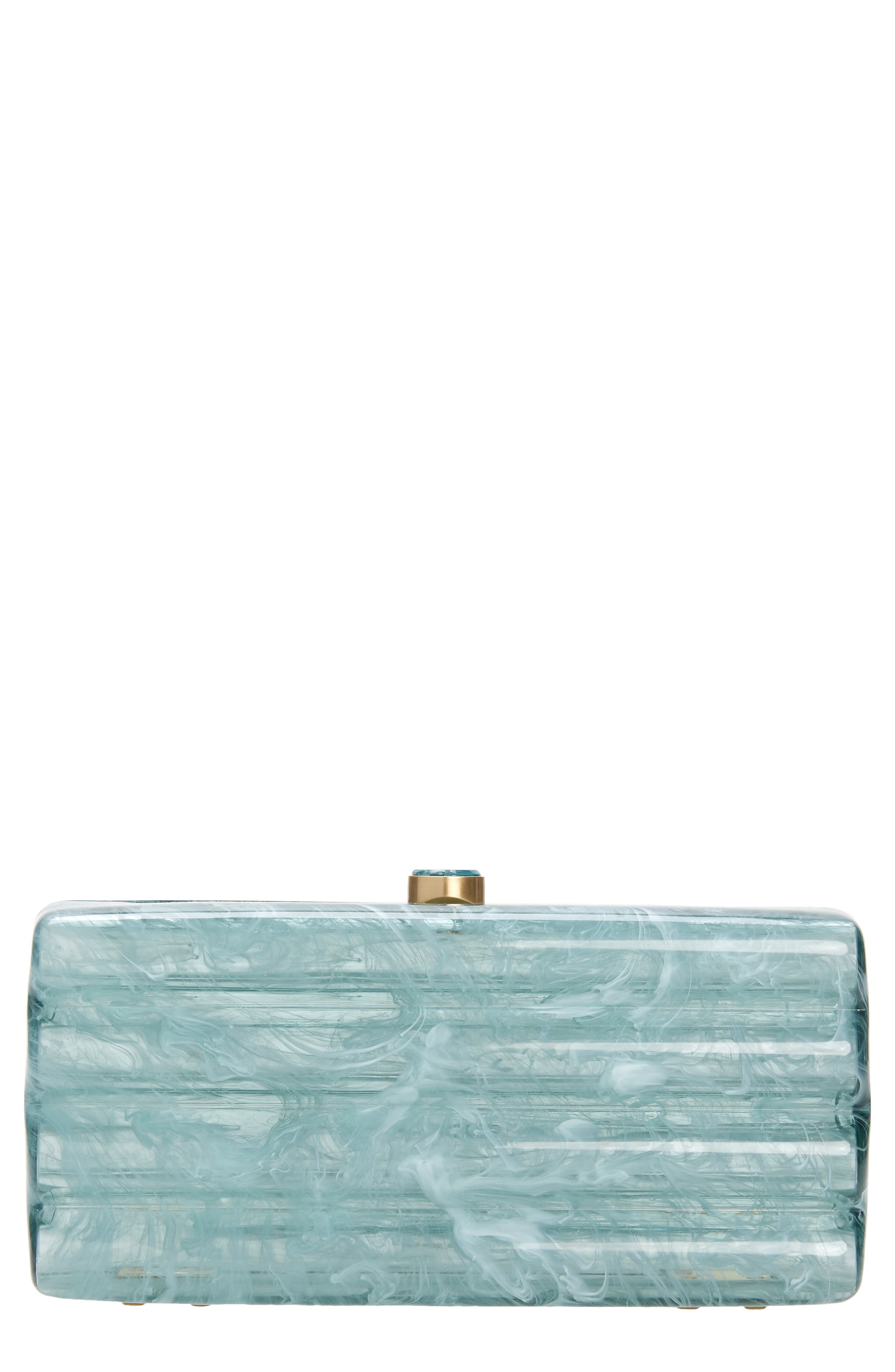 Enid Clutch, Main, color, SEA SPRAY