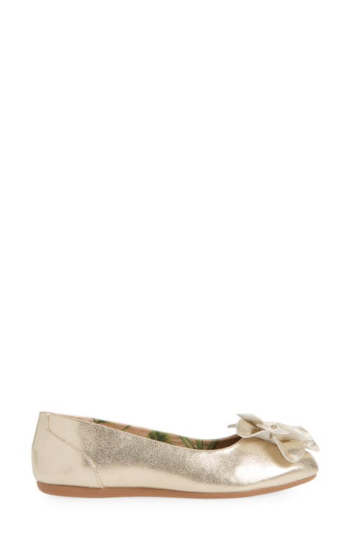 B O C By Børn Peony Flat In Gold