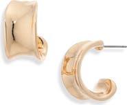 NORDSTROM RACK Concave Hoop Earrings