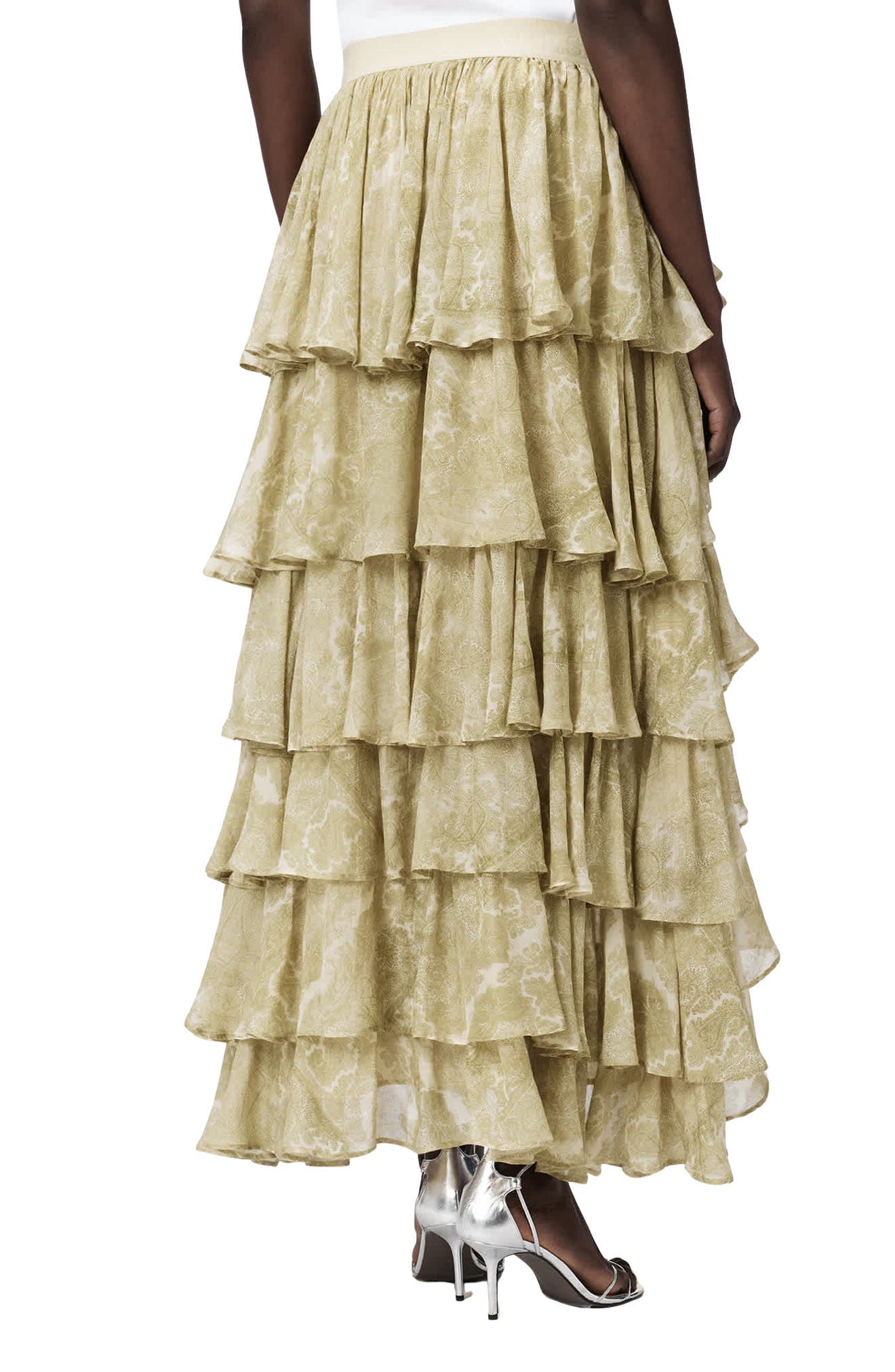 Cavarly High-Low Maxi Skirt - image 2