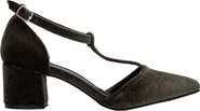 Forever & Always Shoes Anicette Velvet Mary Jane Heels