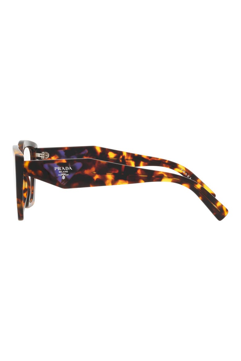 54mm Cat Eye Optical Glasses, Alternate, color, HONEY