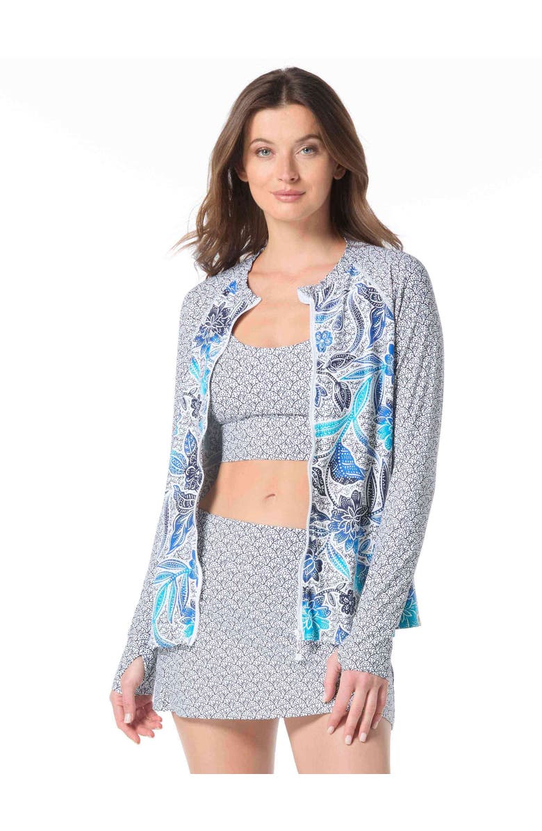 Beach House Swim Empower Crop Top, Alternate, color, White