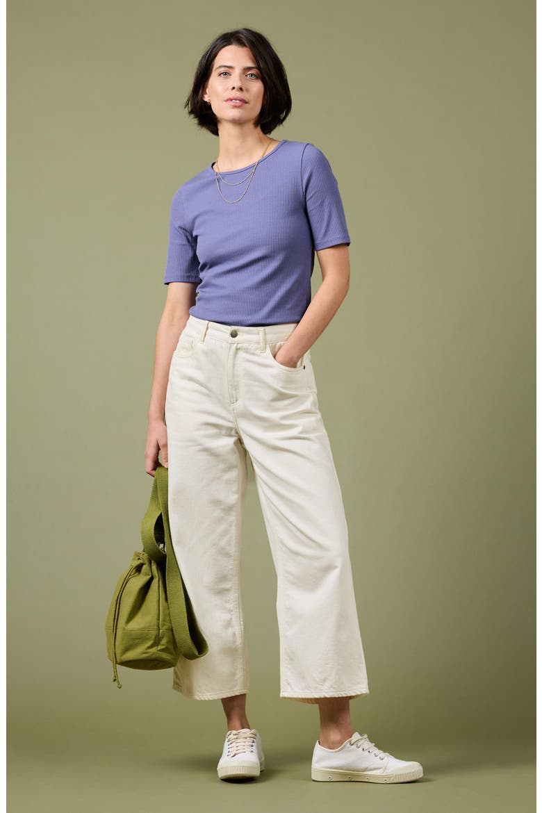 Gorse Lane Rib Shirt, Alternate, color, BILBERRY