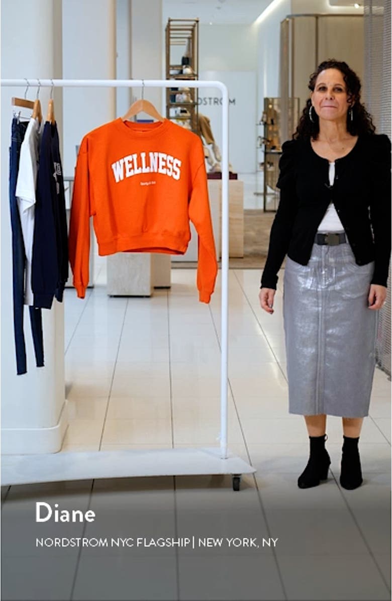 Wellness Ivy Crop Sweatshirt, sales video thumbnail