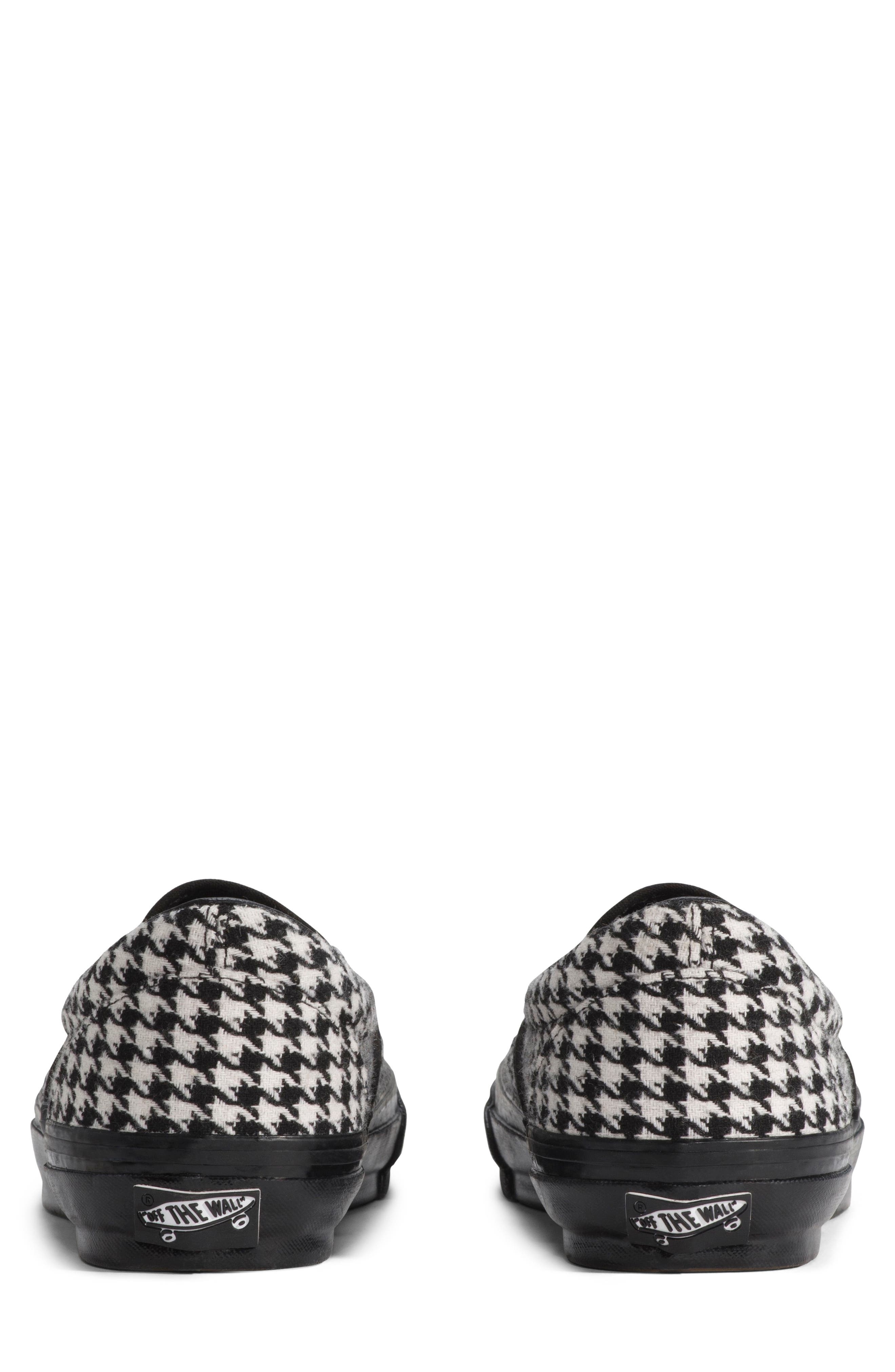 Vans LX Classic 98 Slip-On Sneaker, Alternate, color, Houndstooth Black/White