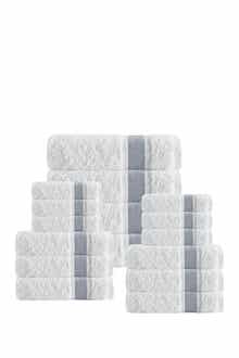 Unique Turkish Cotton 16-Piece Towel Set