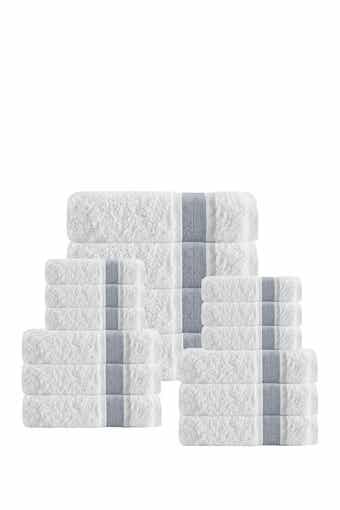 Unique Turkish Cotton 16-Piece Towel Set