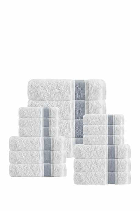 Unique Turkish Cotton 16-Piece Towel Set