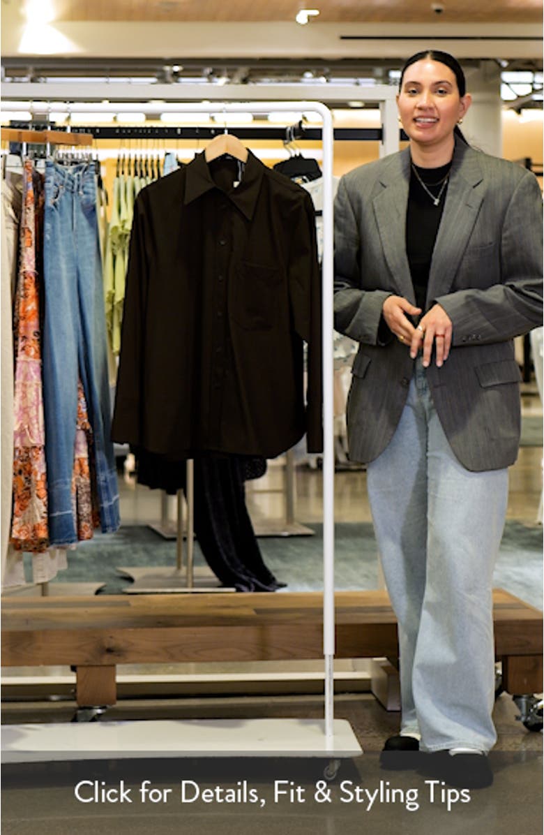 Straight Pocket Button-Up Shirt, sales video thumbnail