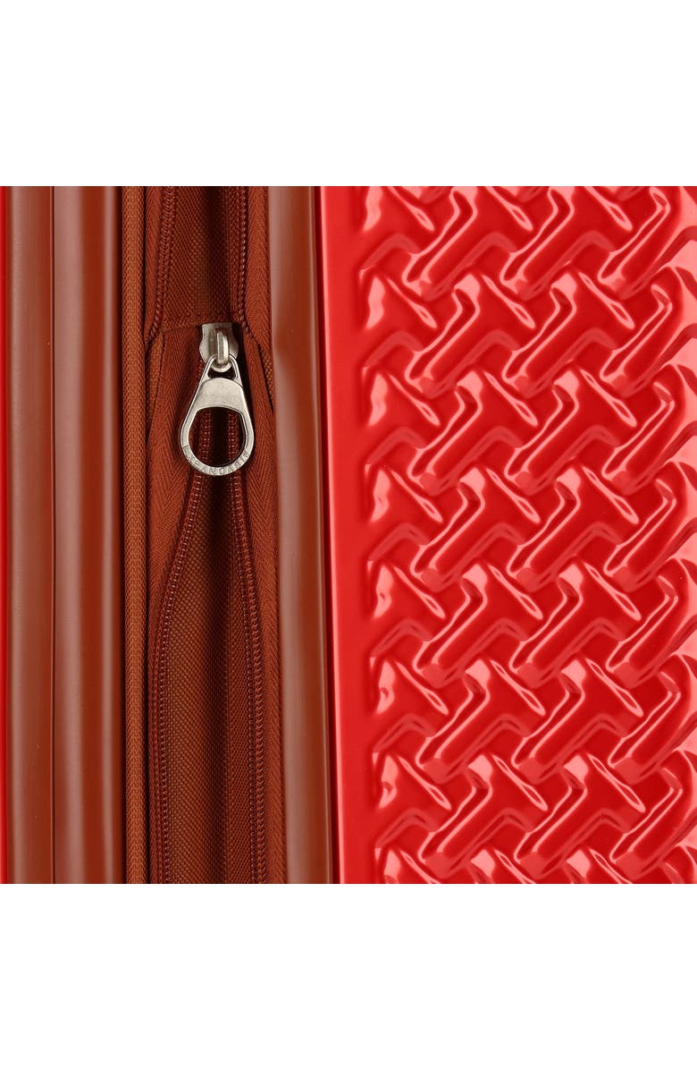 Ted Baker Bolton 3-Piece Hardside Spinner Luggage Set, Alternate, color, Red