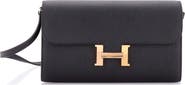 Pre-Owned Hermes Constance To Go Wallet Epsom