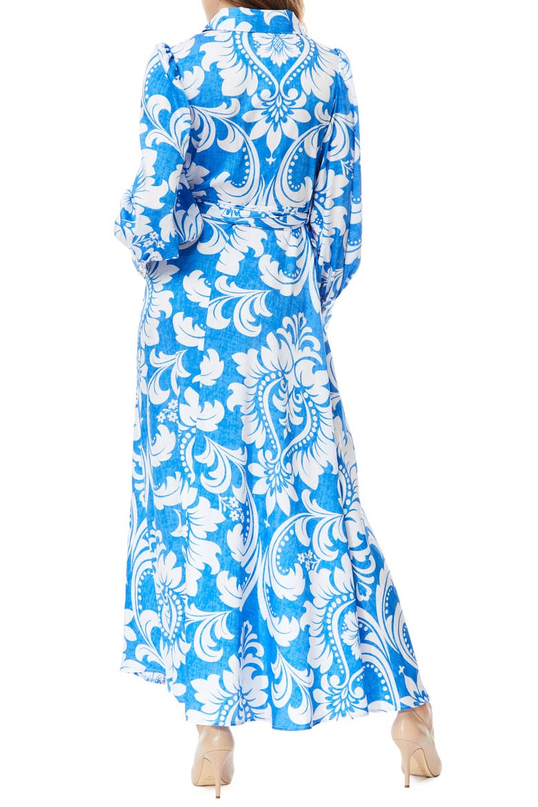 Haiti Long Sleeve Maxi Dress, Alternate, color, HAITI FLORAL