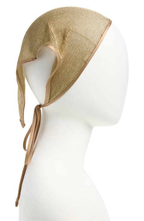 Metallic Head Scarf