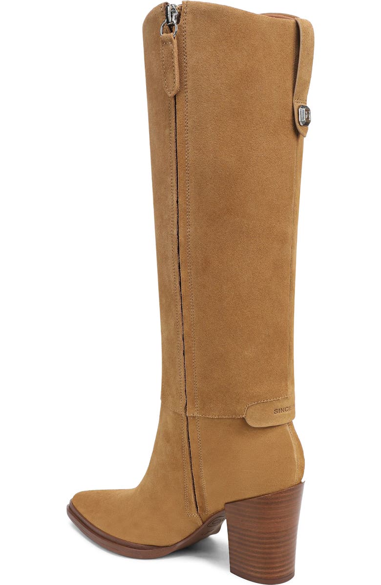 SARTO by Franco Sarto Jasmine Block Heel Boot, Alternate, color, Warm Camel