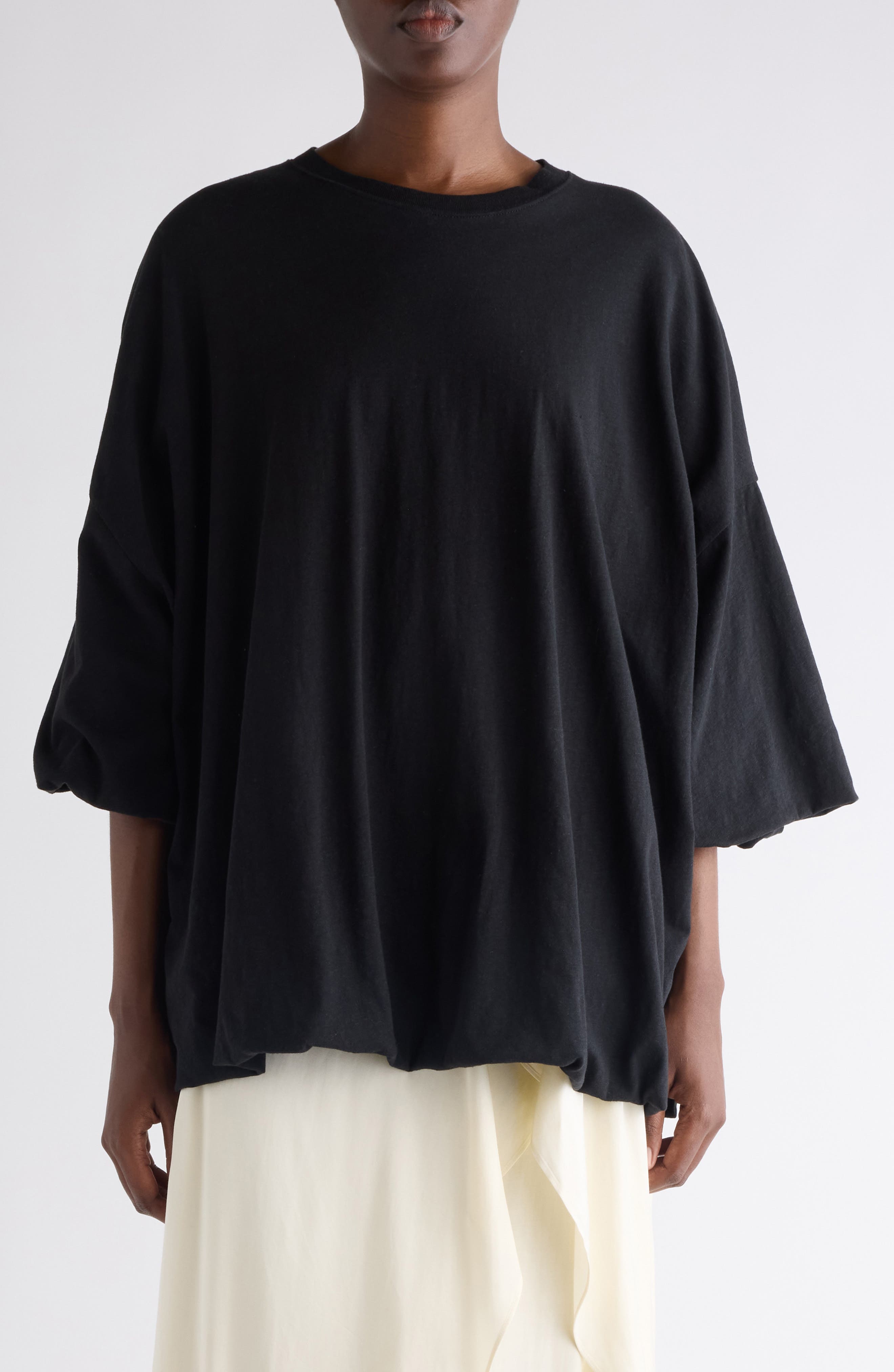 Gathered Oversize 1996 Logo Graphic T-Shirt
