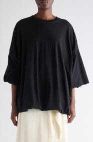 Acne Studios Gathered Oversize 1996 Logo Graphic T-Shirt