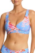 Sea Level Indochine Cross Front Multifit Bikini Top