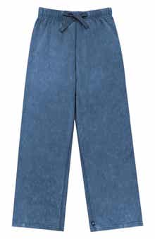 Kids' Washed Wide Leg Pants