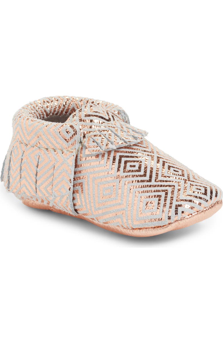 Freshly Picked Metallic Leather Moccasin, Main, color,