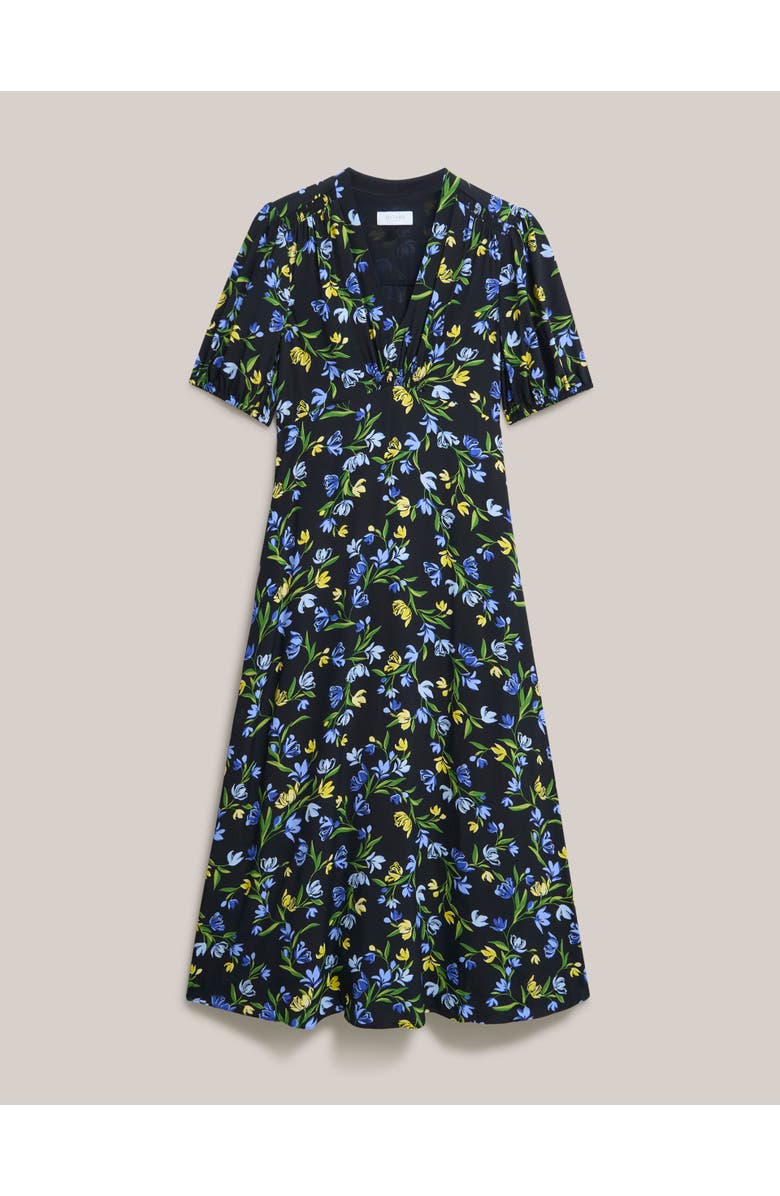 HOBBS LONDON Sidonie Dress, Alternate, color, Navymulti