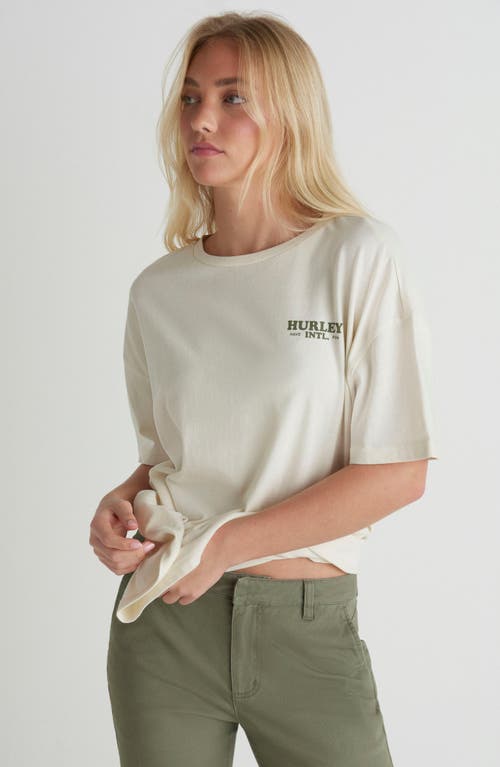 Hurley Exodos Boyfriend Graphic T-shirt In White